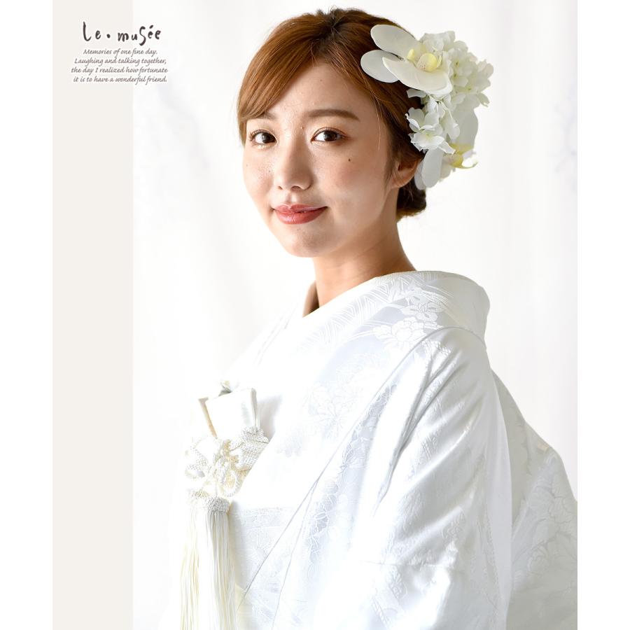 成人式 髪飾り 和装 花 卒業式 袴 ウェディング 胡蝶蘭 あじさい 成人式 髪飾り 和装 花 卒業式 袴 ウェディング 胡蝶蘭 あじさい