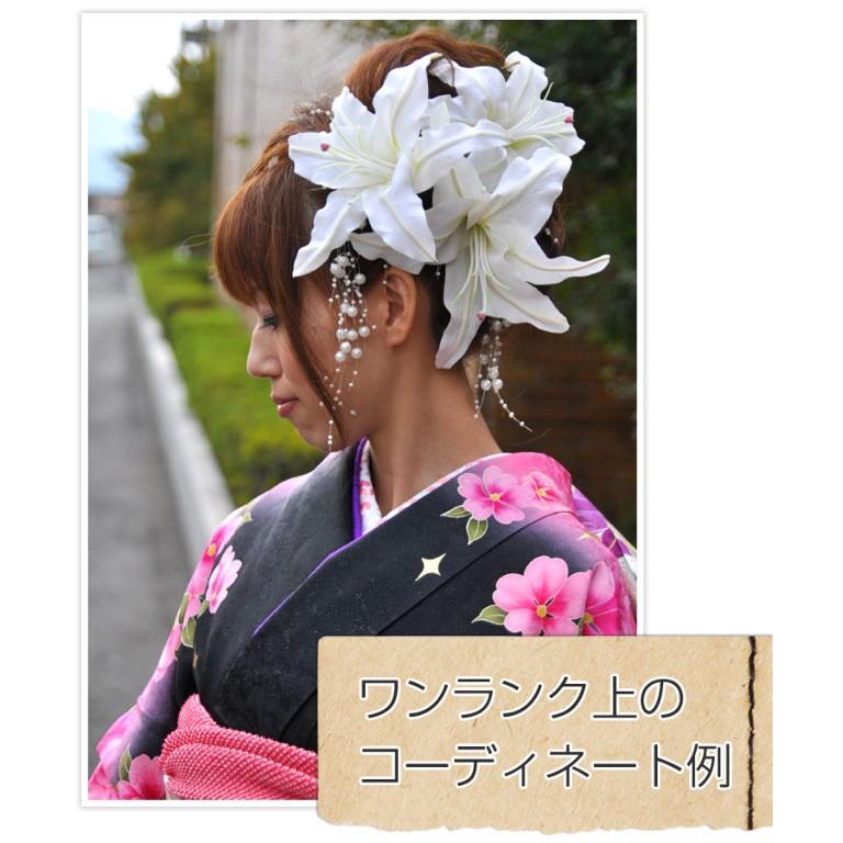髪飾り 和装 パール 袴 振袖 成人式 結婚式 卒業式 着物 ヘッドドレス ウェディング ブライダル 和風 パール１連ロング ウエディング専門店 ミュゼ 通販 Yahoo ショッピング