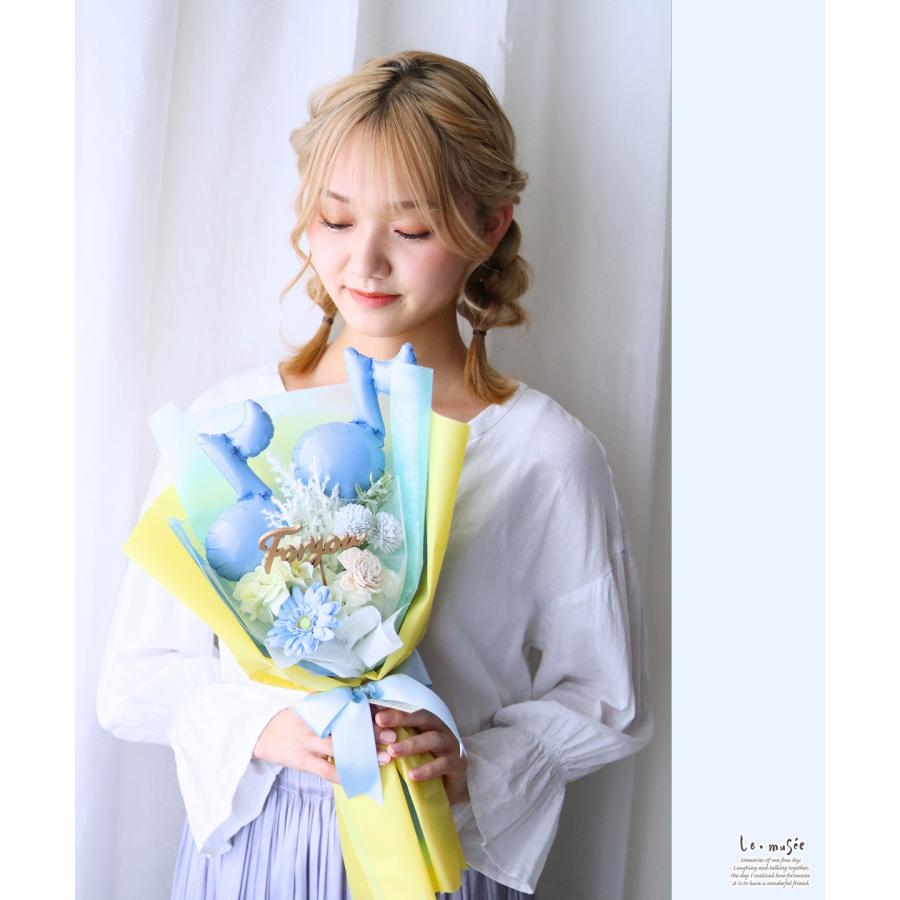 バルーン 花束 発表会 フラワーバルーン バルーン花束おんぷ前２色 卒業式 卒園式 お祝い 謝恩会 誕生日プレゼント 造花 贈り物 お洒落 |  | 10