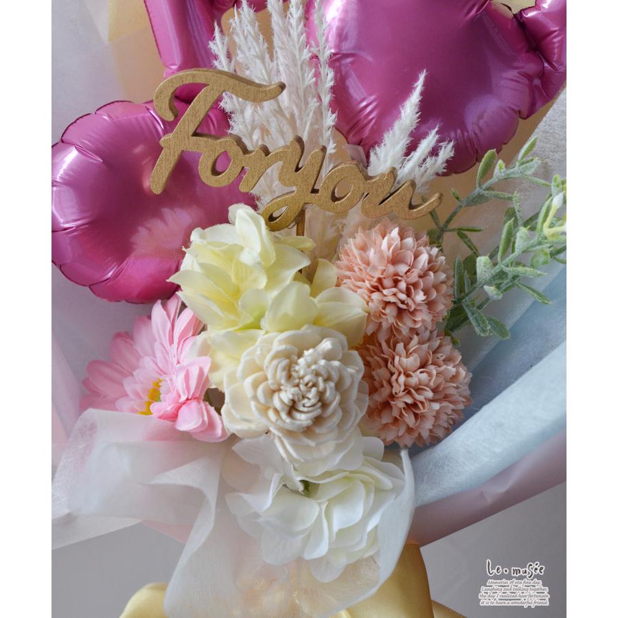 バルーン 花束 発表会 フラワーバルーン バルーン花束おんぷ前２色 卒業式 卒園式 お祝い 謝恩会 誕生日プレゼント 造花 贈り物 お洒落 |  | 06