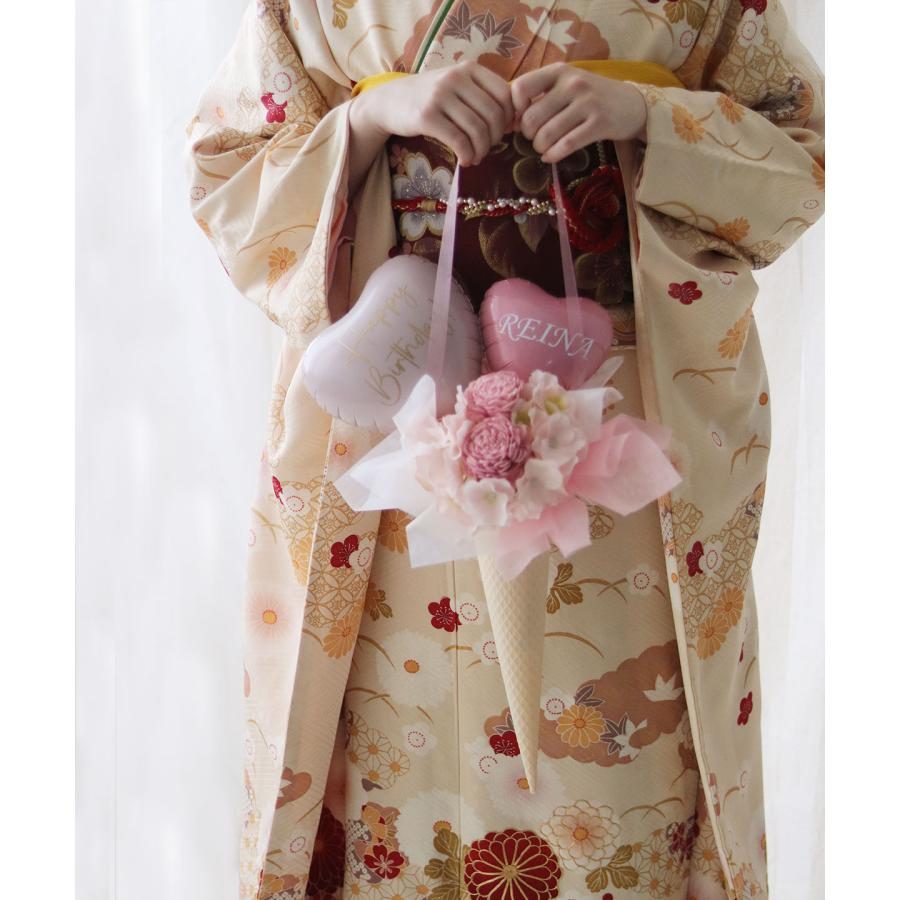 バルーンブーケ バルーン 花束 誕生日 祝 名入れ ワッフルコーンブーケ |七五三 卒業 卒業式 卒園式 入学 入学式 発表会 送別会 結婚祝 |  | 12