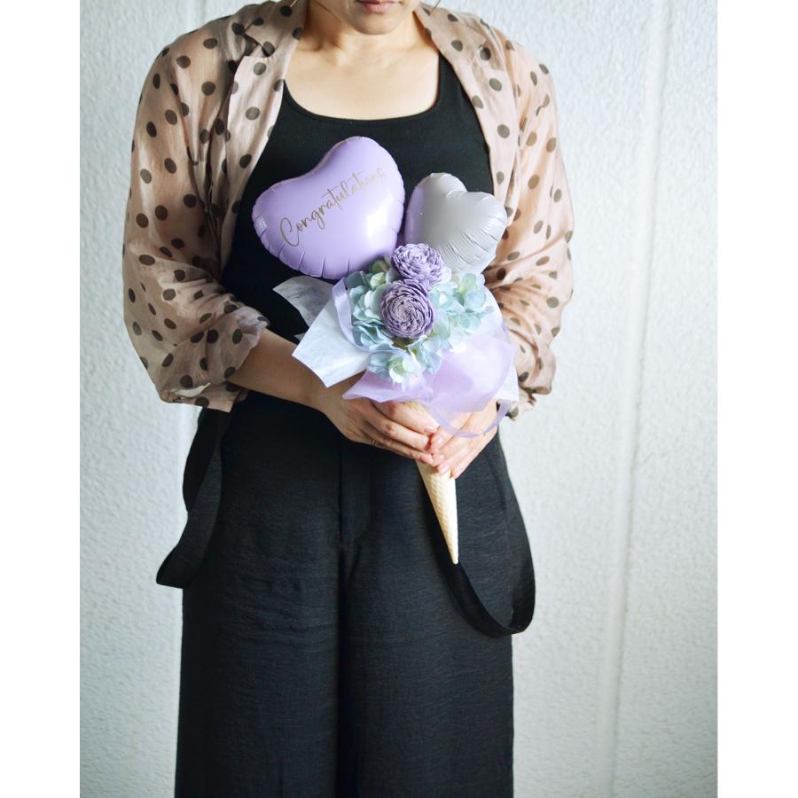 バルーンブーケ バルーン 花束 誕生日 祝 名入れ ワッフルコーンブーケ |七五三 卒業 卒業式 卒園式 入学 入学式 発表会 送別会 結婚祝 |  | 10