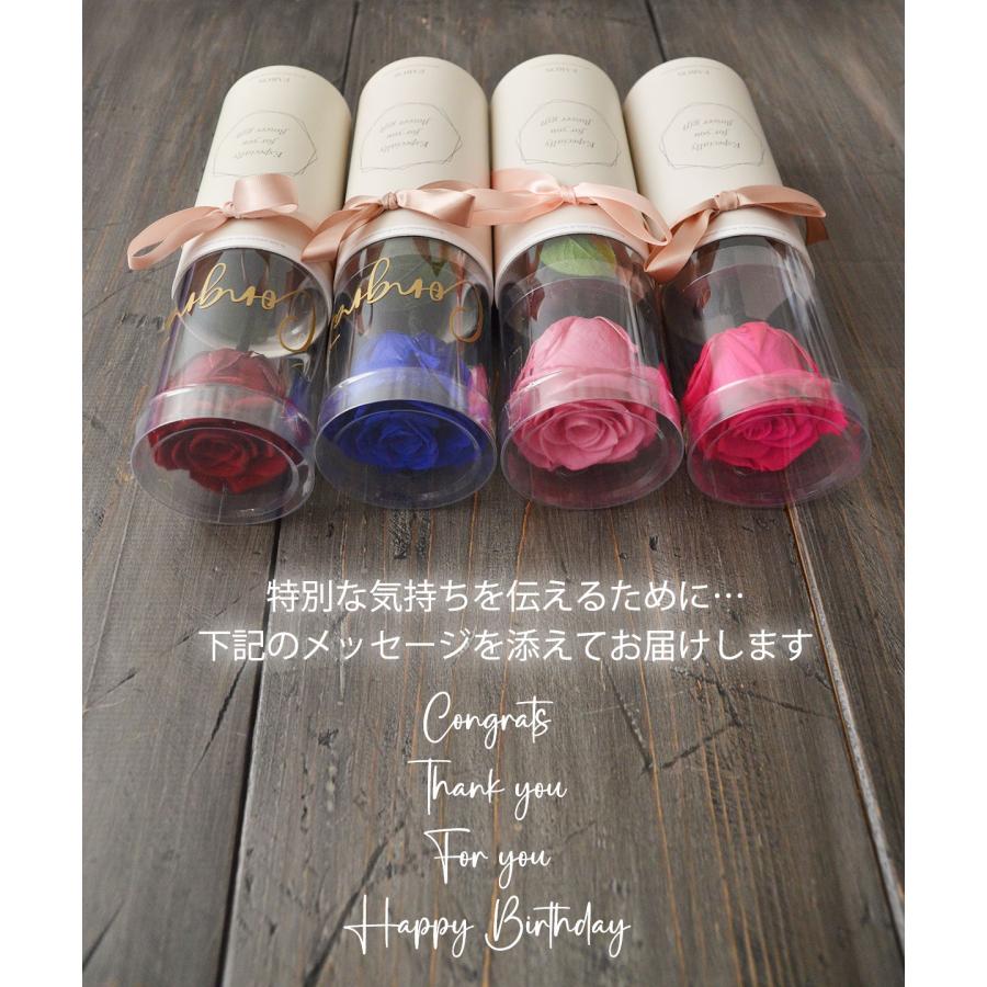 プリザーブドフラワー バラ 1輪 プリザーブド ローズ  プリザーブ バラ 花束 ブーケ 卒業 卒業式 卒園 退職 記念品 小さい 誕生日 |  | 02