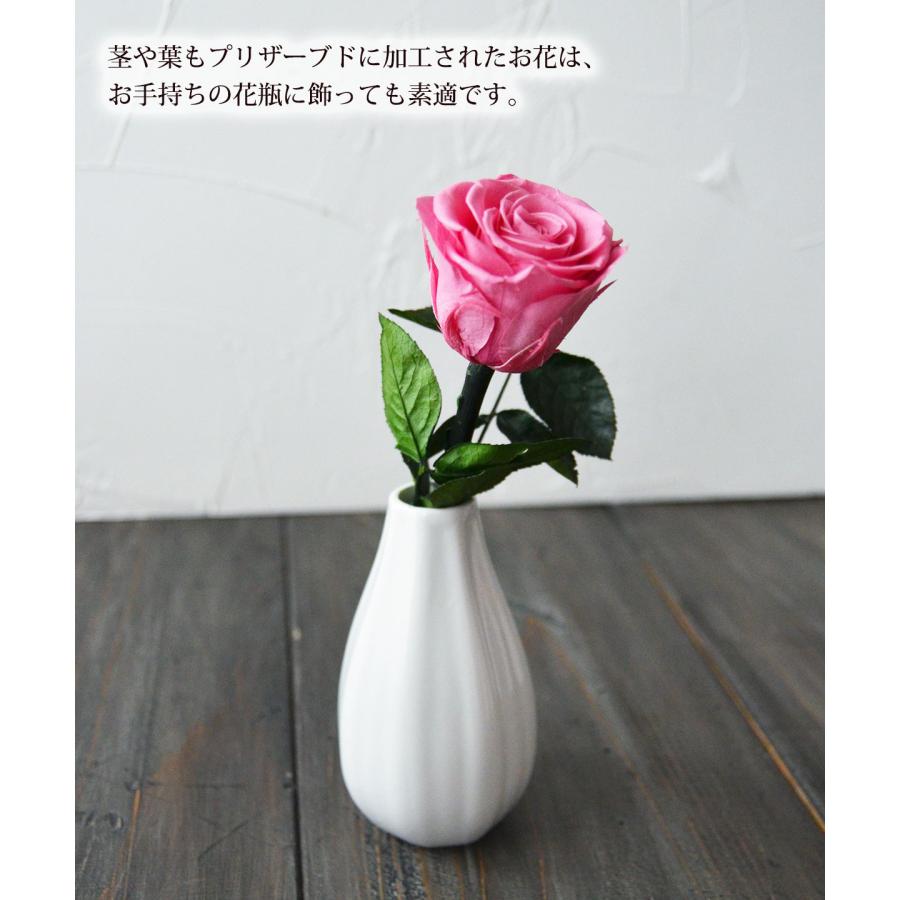 プリザーブドフラワー バラ 1輪 プリザーブド ローズ  プリザーブ バラ 花束 ブーケ 卒業 卒業式 卒園 退職 記念品 小さい 誕生日 |  | 04