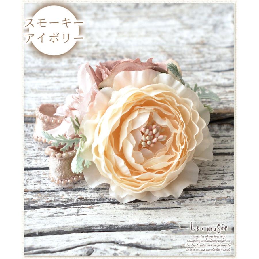 コサージュ 入学 入園式 親 卒業式 結婚式 おしゃれ フォーマル 卒園式 発表会 親族 およばれ スモーキー ベージュ ピンク |  | 11