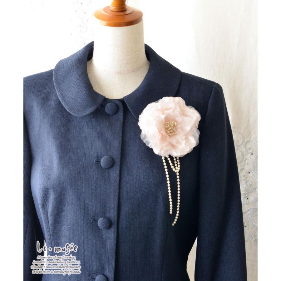 コサージュ 入学 入園式 親 卒業式 結婚式 おしゃれ フォーマル パール 親族 卒園式 エアリー ピンク ブルー 全2色 |  | 01