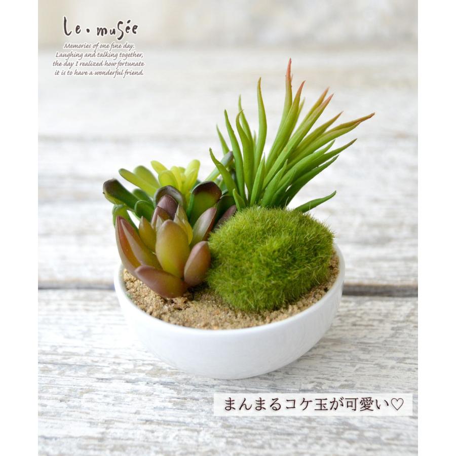 観葉植物 フェイクグリーン 多肉植物 寄植え セダム 卓上 ミニボール 鉢 おしゃれ インテリア ギフト プレゼント 造花 |  | 04