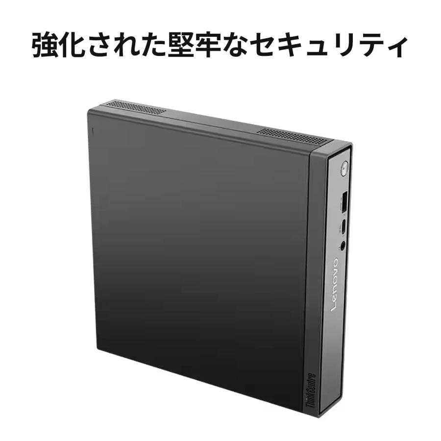 ntc【公式・直販】 デスクトップパソコン PC Office2024付き Lenovo ThinkCentre neo 50q Tiny Gen 5 Core i5-13420H メモリ 16GB SSD 256GB Windows11の画像