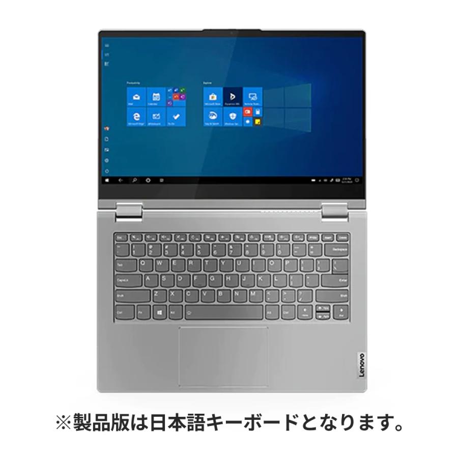 Lenovo ノートパソコン ThinkBook 14s Yoga：Core i5-1135G7搭載(14.0型 FHD マルチタッチ対応/8GBメモリー/256GB SSD/Office付き/Windows10/ミネラルグレー)slc04