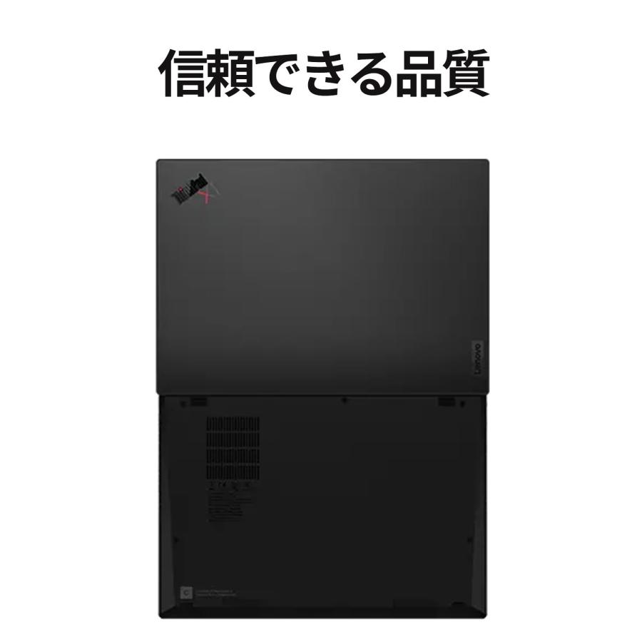 ★1 Lenovo ノートパソコン ThinkPad X1 Nano Gen 3：Core i7-1360P搭載 13型 2K IPS液晶 16GBメモリー 512GB SSD Officeなし Windows11 Pro ブラック｜lenovo｜04