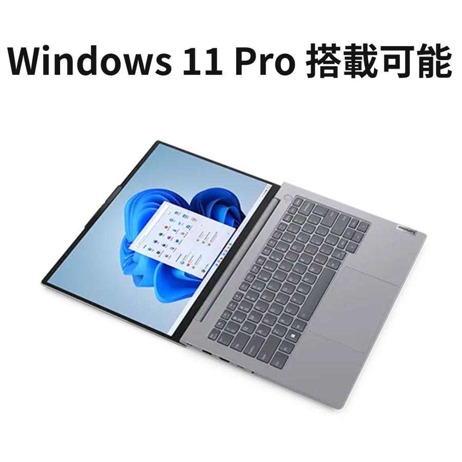★1 Lenovo ノートパソコン ThinkBook 14 Gen 6：Core i7-1355U搭載 14.0型 2.2K IPS液晶 16GBメモリー 1TB SSD Officeなし Windows11 アークティックグレー｜lenovo｜05