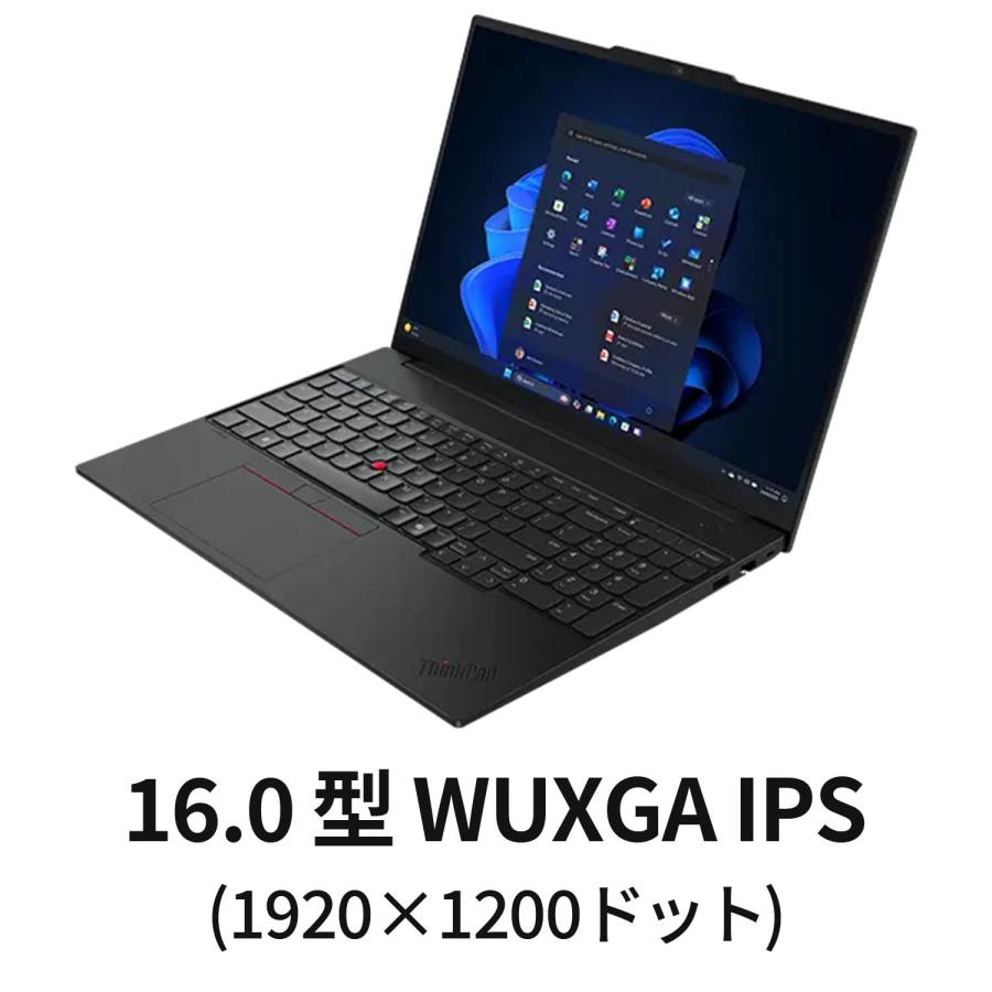 カメラ✨Bluetooth✨SSD✨メモリ16GB✨レノボ✨黒✨ノートパソコン Lenovo 【公式・直販】 ノートパソコン ThinkPad E16 Gen 3 IRL