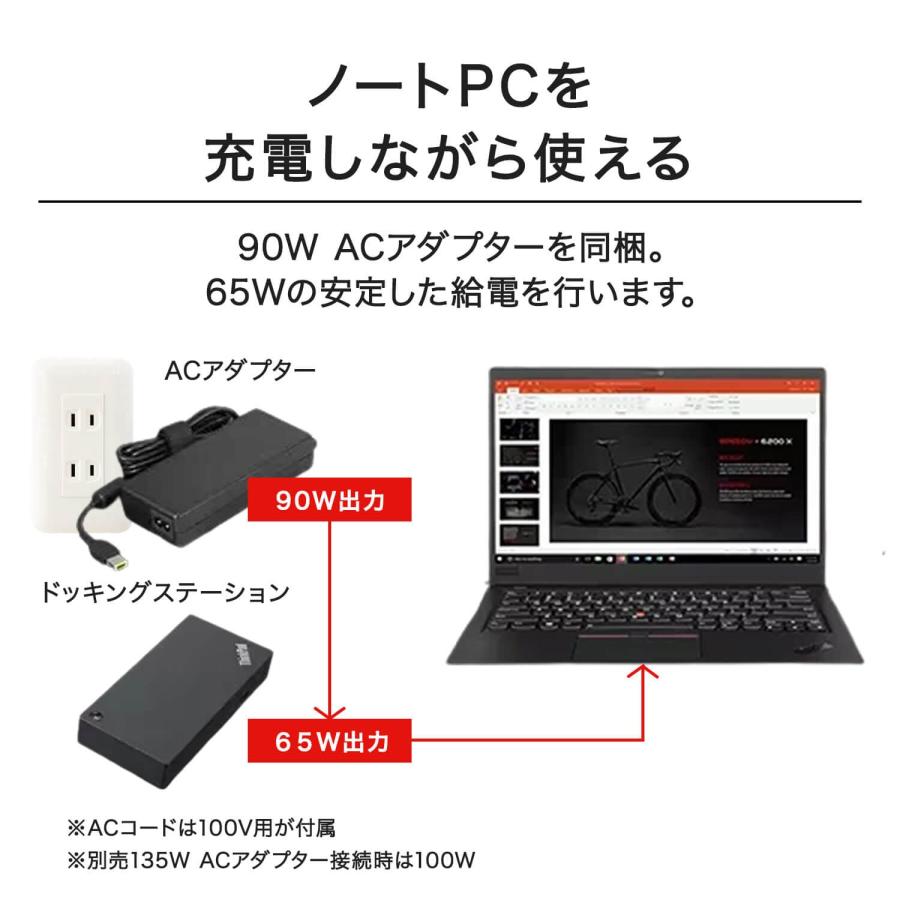 Lenovo 【公式・直販】ThinkPad ユニバーサル USB Type-C ドック Lenovo 【公式・直販】ThinkPad ユニバーサル USB Type-C ドック
