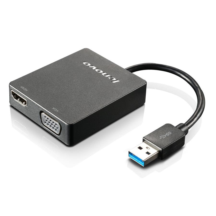 Lenovo（レノボ） 【公式・直販】Lenovo ユニバーサル USB3.0-VGA/HDMI