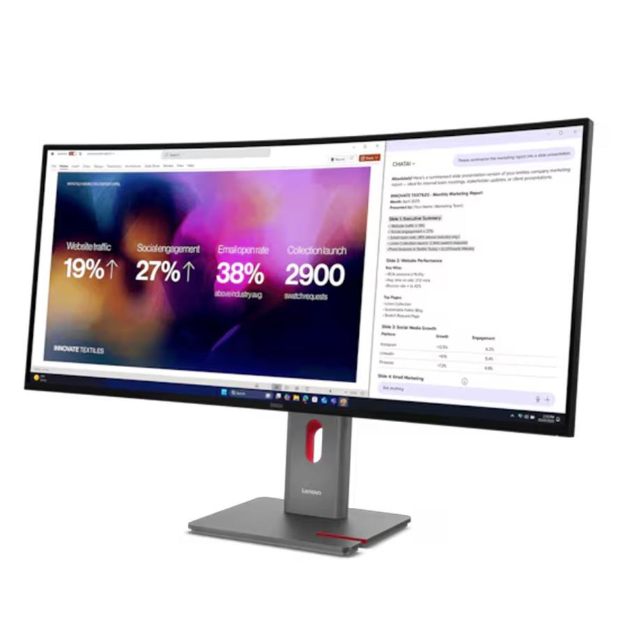 ピ*ロ様 ウルトラワイドモニター Lenovo（レノボ） 【公式・直販】モニター 39.7インチ ウルトラワイド