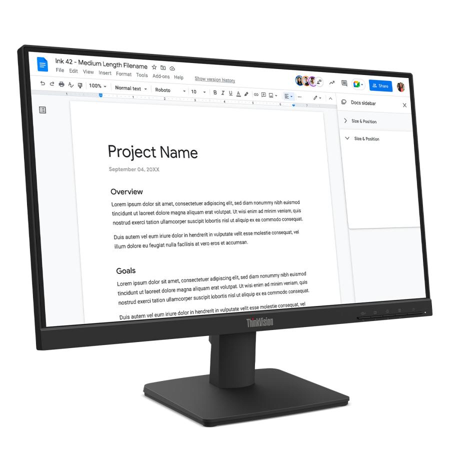 Lenovo（レノボ） 【公式・直販】モニター 21.5インチ ディスプレイ