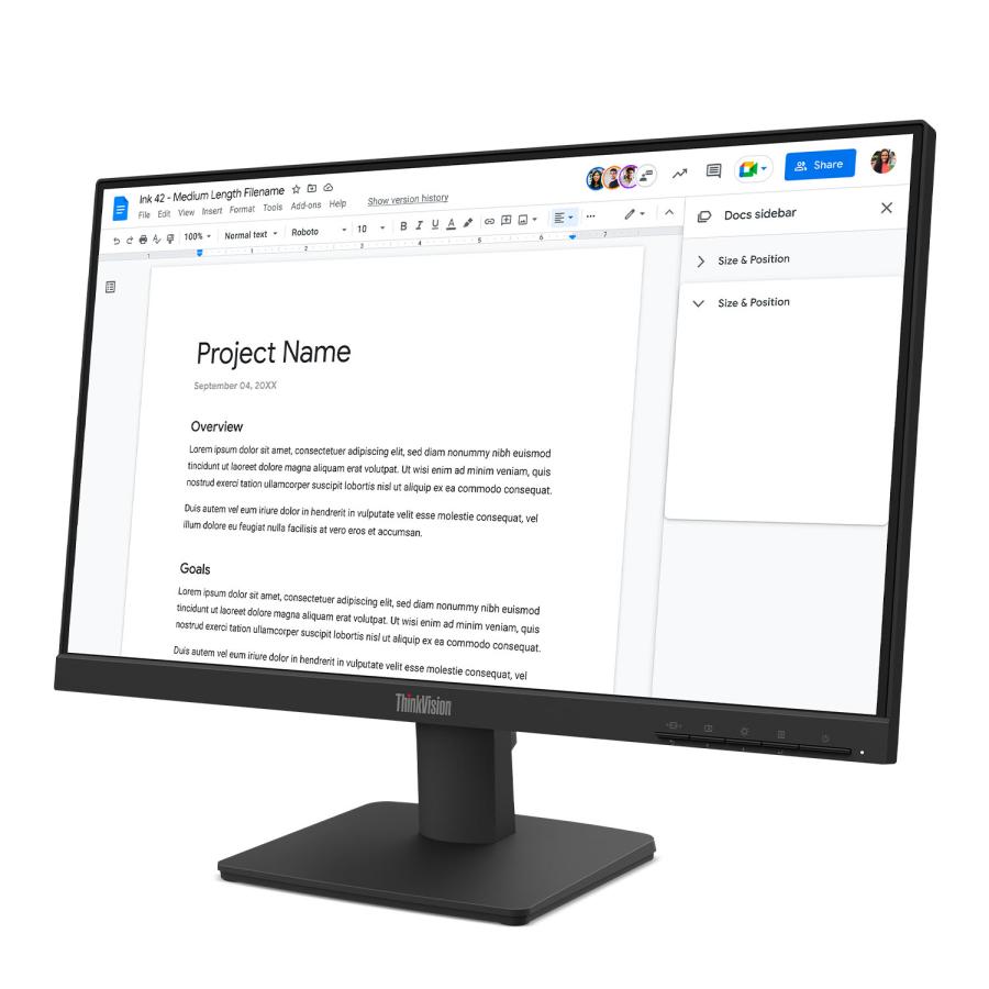 Lenovo（レノボ） 【公式・直販】モニター 21.5インチ ディスプレイ