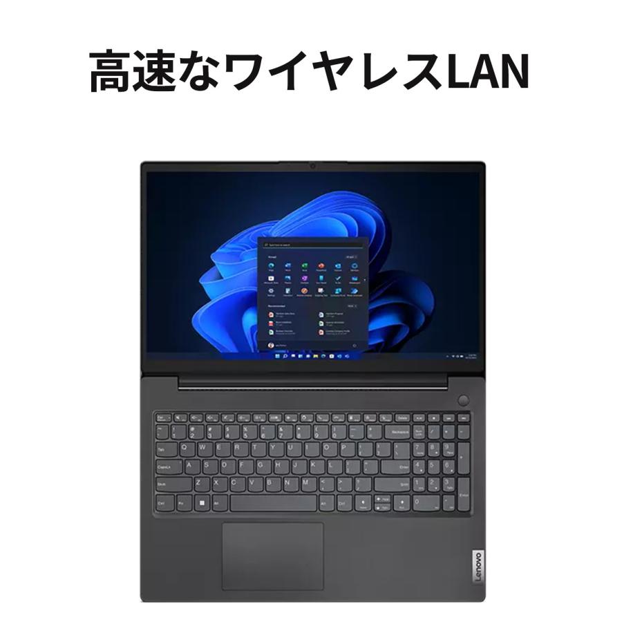 Lenovo ノートパソコン Lenovo V15 Gen 4：AMD Ryzen 5 7430U搭載 15.6型 FHD IPS液晶 8GBメモリー 512GB SSD Officeなし Windows11 ブラック｜lenovo｜04