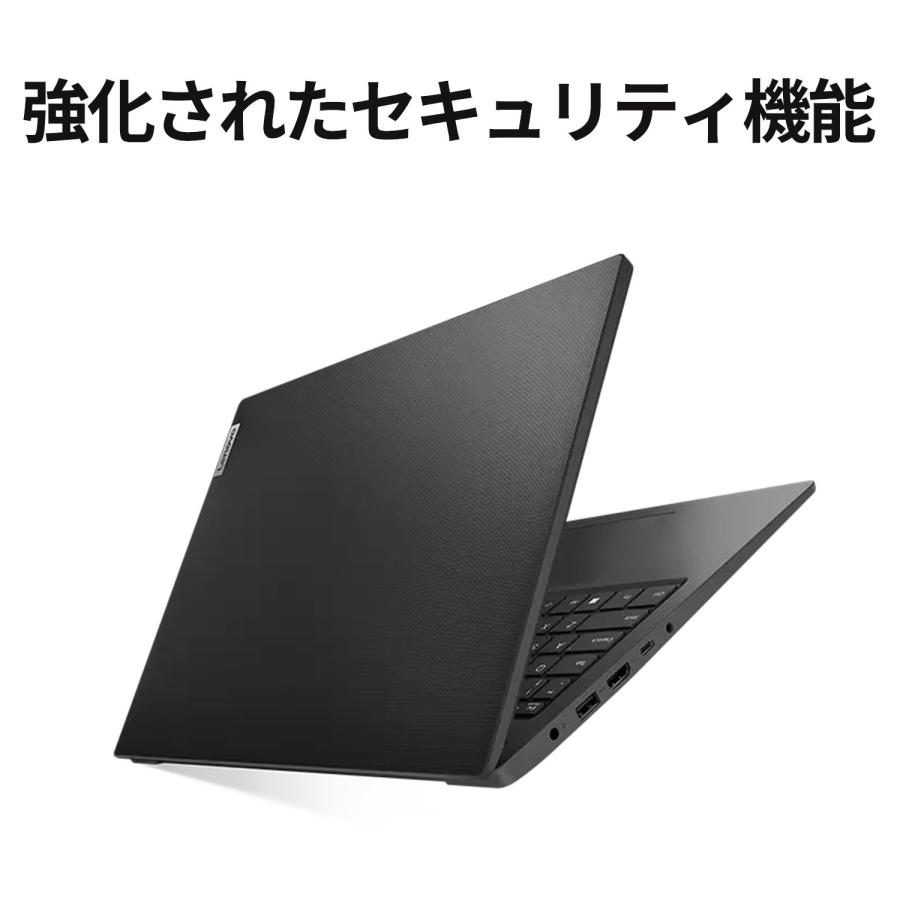 Lenovo ノートパソコン Lenovo V15 Gen 4：AMD Ryzen 5 7430U搭載 15.6型 FHD IPS液晶 8GBメモリー 512GB SSD Officeなし Windows11 ブラック｜lenovo｜06