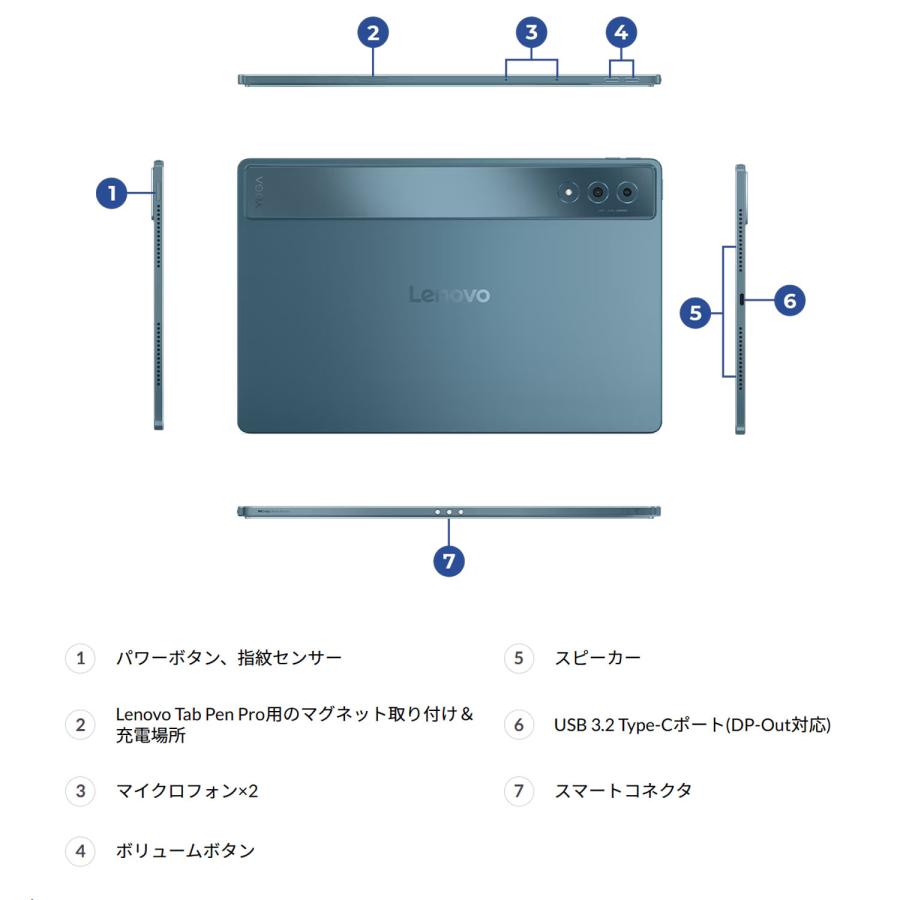 Lenovo ntc 【公式・直販】 タブレット wi-fiモデル Yoga Tab Lenovo ntc 【公式・直販】 タブレット wi-fiモデル Yoga Tab