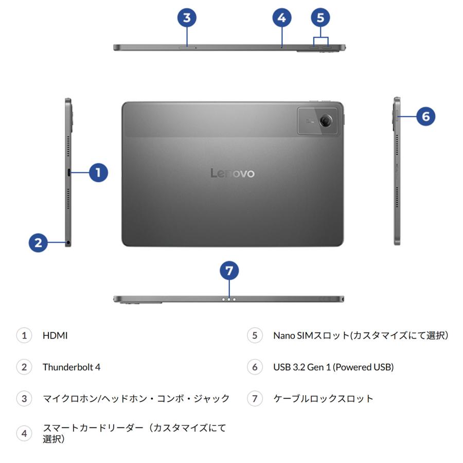 Lenovo（レノボ） 【公式・直販】タブレット wi-fiモデル メーカー