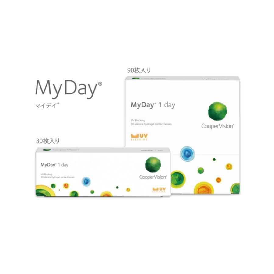 マイデイ 30枚 8箱 送料無料 クーパービジョン コンタクトレンズ ワンデー 1DAY_5