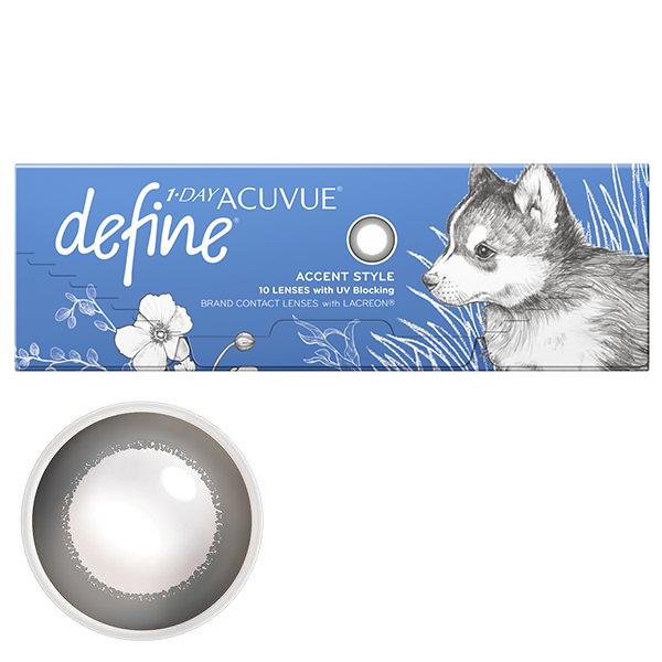 ワンデーアキュビューディファインモイスト 10枚 1箱 カラコン 1day ACUVUE define 度あり 度なし 度入り 度付き one day｜lens-deli｜03