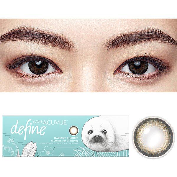 ワンデーアキュビューディファインモイスト ラディアントチャーム 10枚 6箱 カラコン 1day ACUVUE define one day｜lens-deli｜04