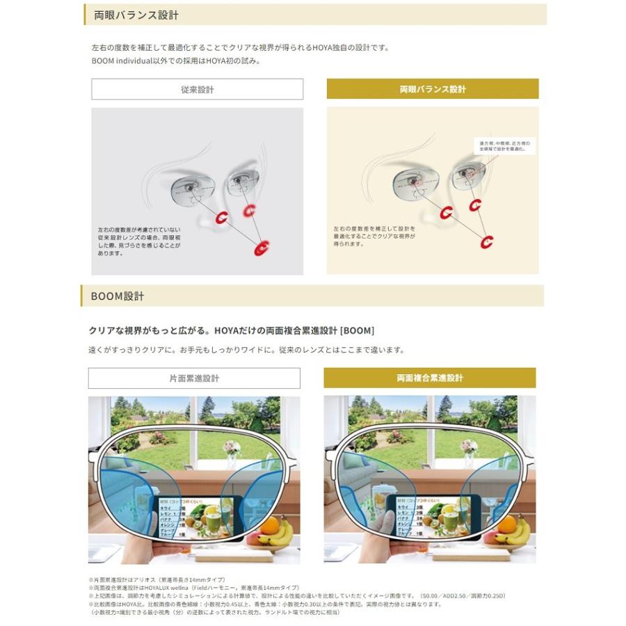 HOYA オプティナ1.74 optina174 ホヤ 両面複合設計 遠近両用 メガネ