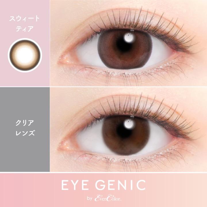 EYEGENIC by EverColor アイジェニック（度あり）1枚入り 1箱 カラコン