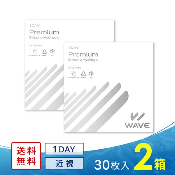 WAVE（ウェイブ） コンタクトレンズ 1DAY コンタクト 【30枚2箱】WAVE