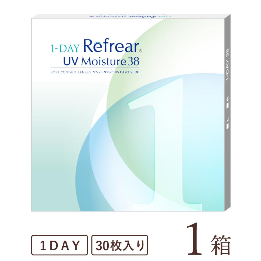 【優良配送★土日祝も全国対応】【6箱で送料無料★999円(税込1,098円)】ワンデーリフレア 30枚パック｜lenspit