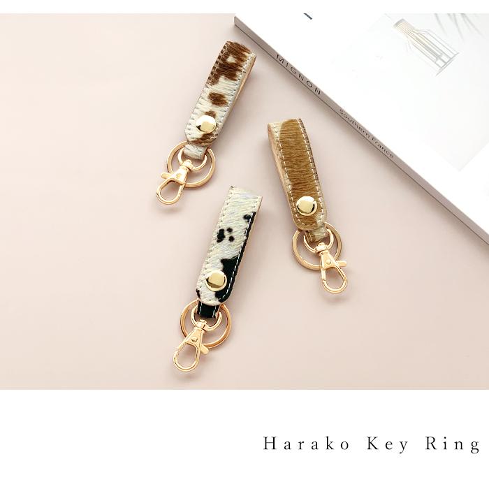 本革 キーリング バッグチャーム キーホルダー ナスカン レディース