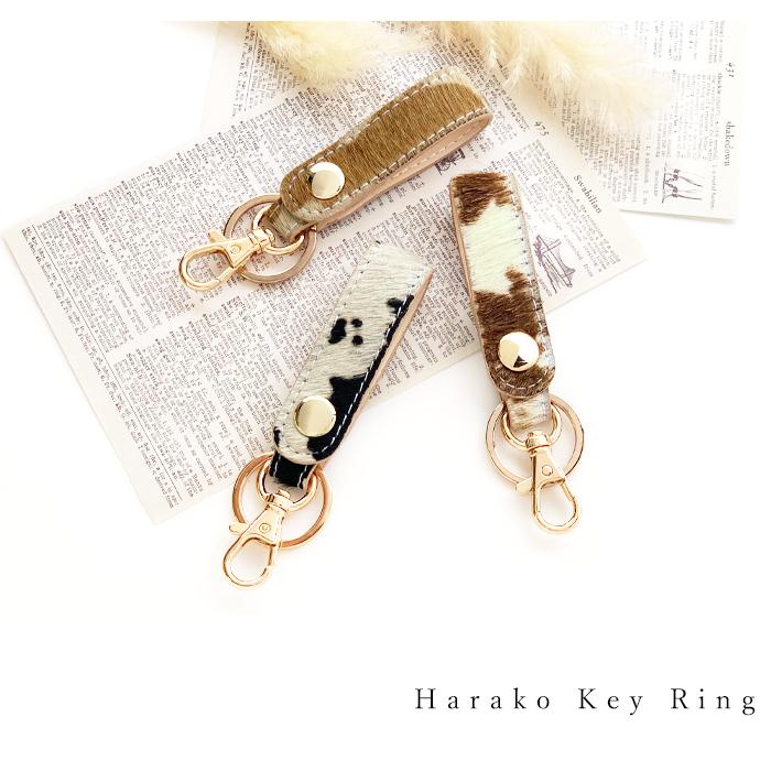 本革 キーリング バッグチャーム キーホルダー ナスカン レディース