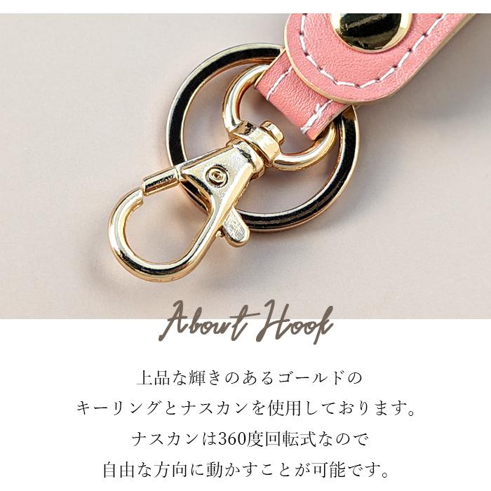 キーリング キーホルダー 革 ミニキーホルダー レザー キー リング