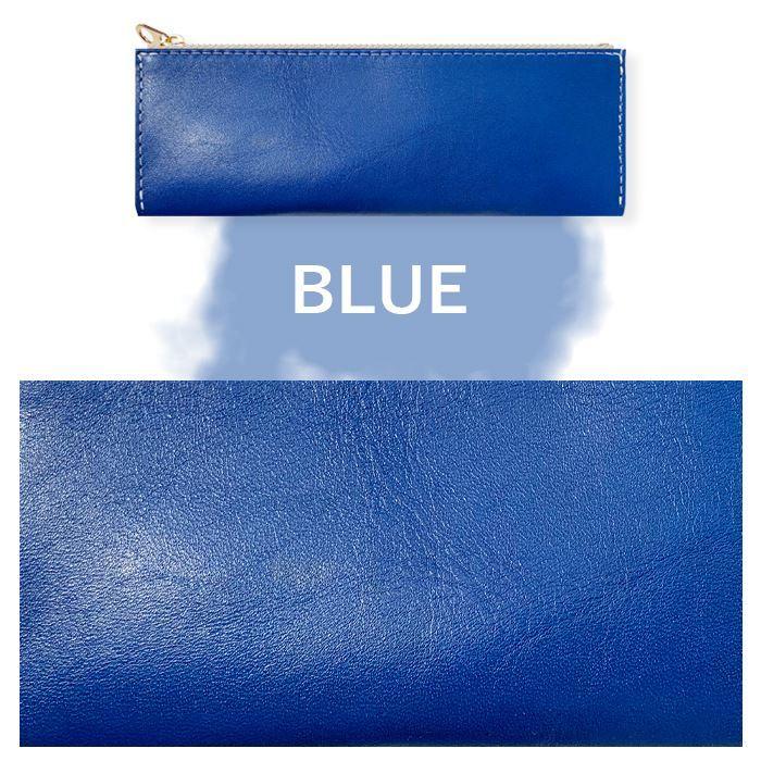 ペンケース 本革 筆箱 ペン ケース ビジネス コンパクト スリム