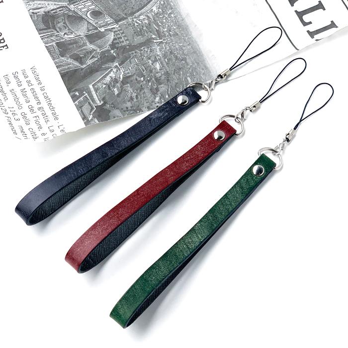 calee レザースマホストラップ Cow Leather》レザースマホストラップ