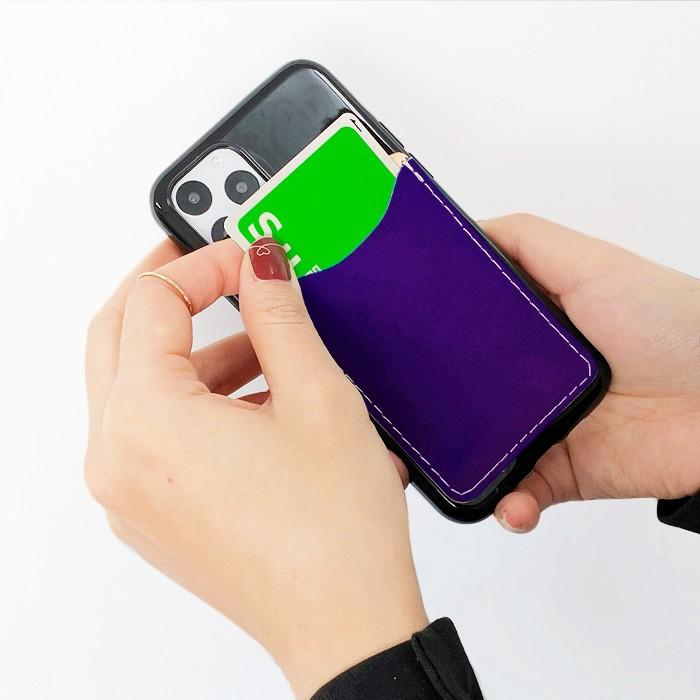 スマホ カード収納 カードケース 本革 カラフル本革 貼り付け 背面 カードポケット 背面収納 レザー ポケット カード入れ スリム Icカード 定期入れ Colorfulcard Leo Aoi プチショップ 通販 Yahoo ショッピング