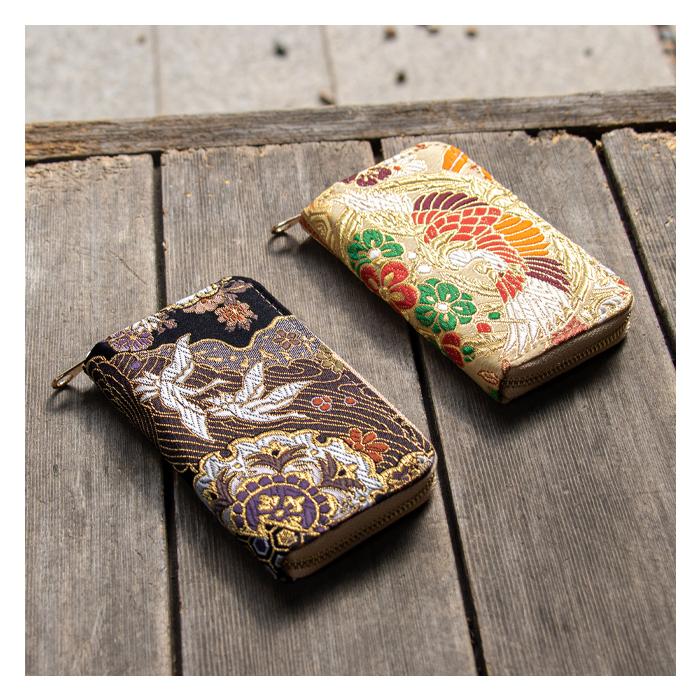 コインケース 着物 小銭入れ 上品 レディース 本革 セカンド財布