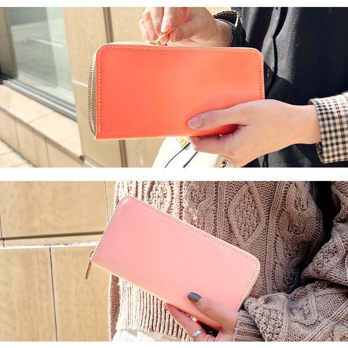 最終※希少 大和工房 ハンドスタンピング 極上 レザー ウォレット 財布 財布 長財布 レディース 本革 ラウンドファスナー レザー カード収納