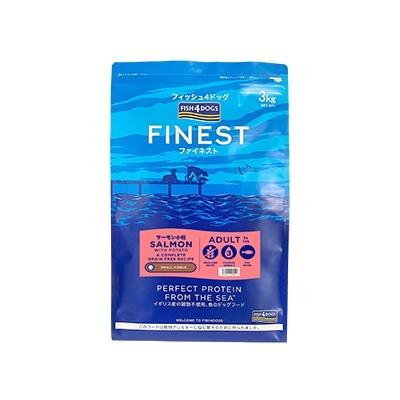 フィッシュ4 クーポン配布中 フィッシュ4ドッグ サーモン 小粒 3kg
