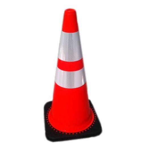 レボリューションコーン 10本セット 赤/白 H700 3.5kg カラーコーン トラフィックコーン 送料無料 の商品画像