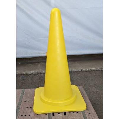 カラーコーン 黄色 700mm 20個セット 送料無料 : 安全用品のレオ