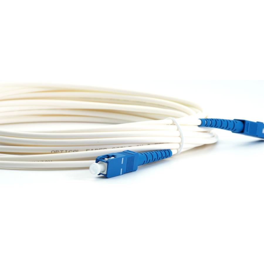 光ファイバー ケーブル  5m 光ケーブル 光回線 終端装置 通信機器 延長 SCコネクタ（5m）｜leoleos｜02