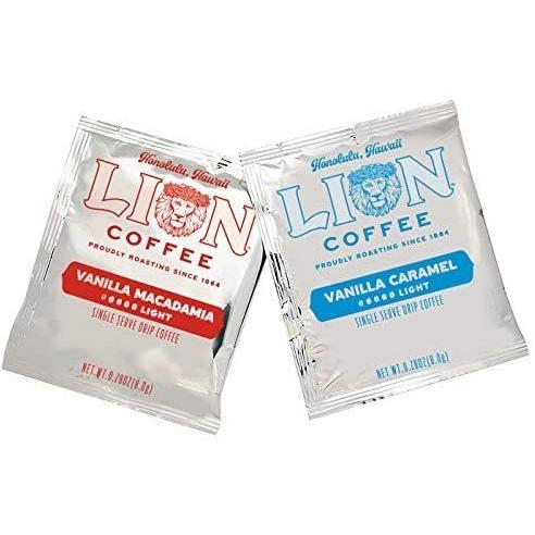 国内配送 ライオンドリップコーヒーアソート バニラマカダミア バニラキャラメル30px8袋 超美品 Lamaimuaythaicamp Com