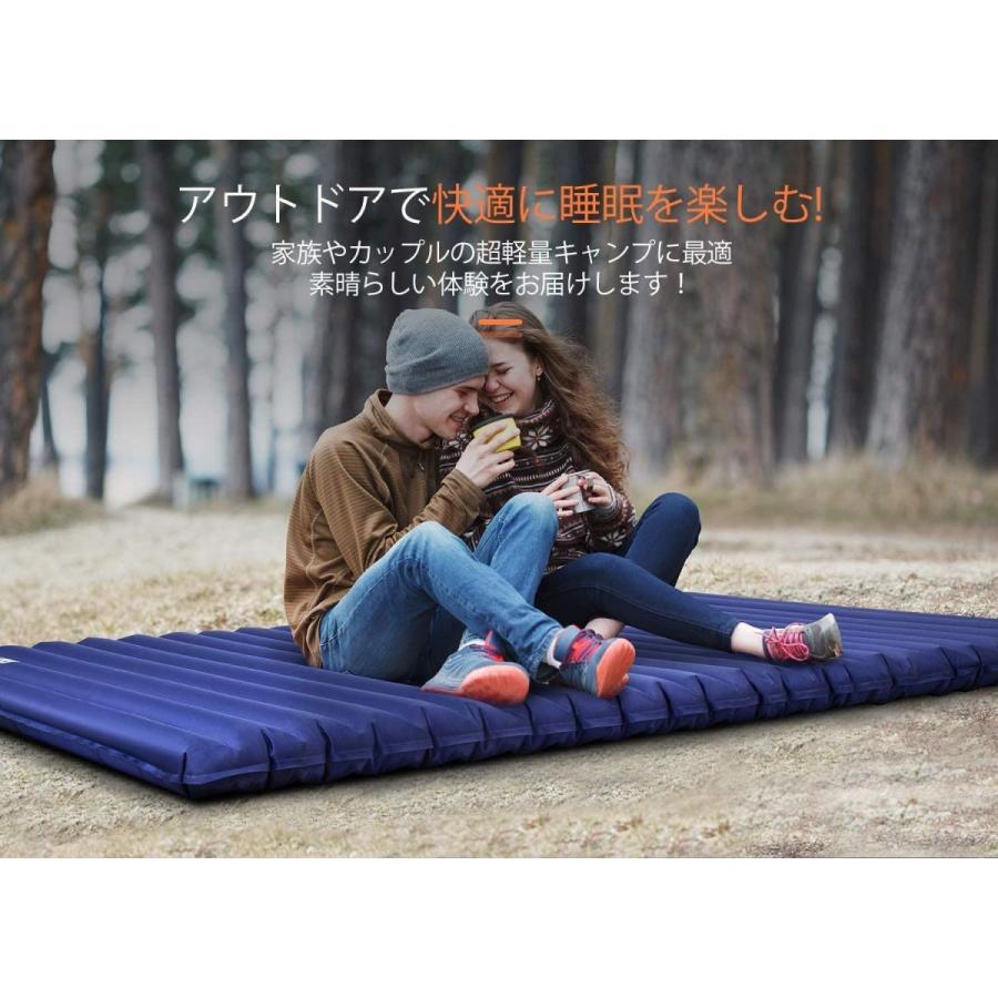 正規品 エアーマット Hikenture キャンプマット エアマット ダブル テントマット ２人用 エアーベッド アウトドア用エアーマット ポンプ 絶対一番安い Revolucaocosmiatria Com Br