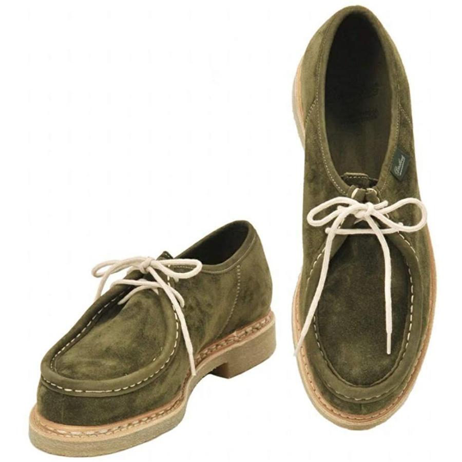 今月限定 特別大特価 パラブーツ チロリアンシューズ メンズ カントリーシューズ モスグリーン Mickaミクカ 正規取扱店 42サイズ 26 5 Cm相当 春夏新色 Cygen Eu
