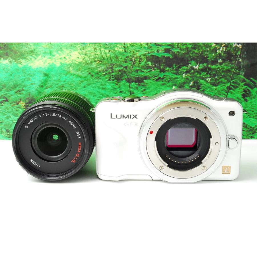 パナソニック Panasonic Gf3 14 42mm レンズキット かわいい ミラーレス 一眼 カメラ ホワイト 中古 Gf3 14 42 Wite Leon Camera Shop 通販 Yahoo ショッピング
