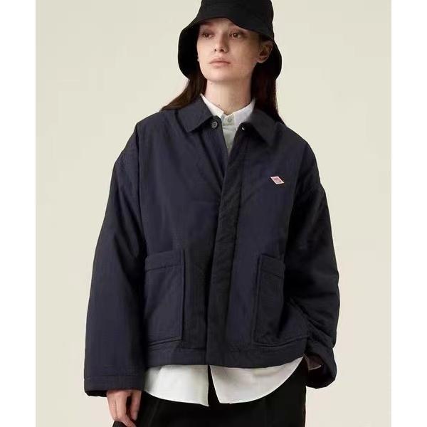 DANTON ダントン 中綿ジャケット ジャケット ノーカラー 中綿 インナー 