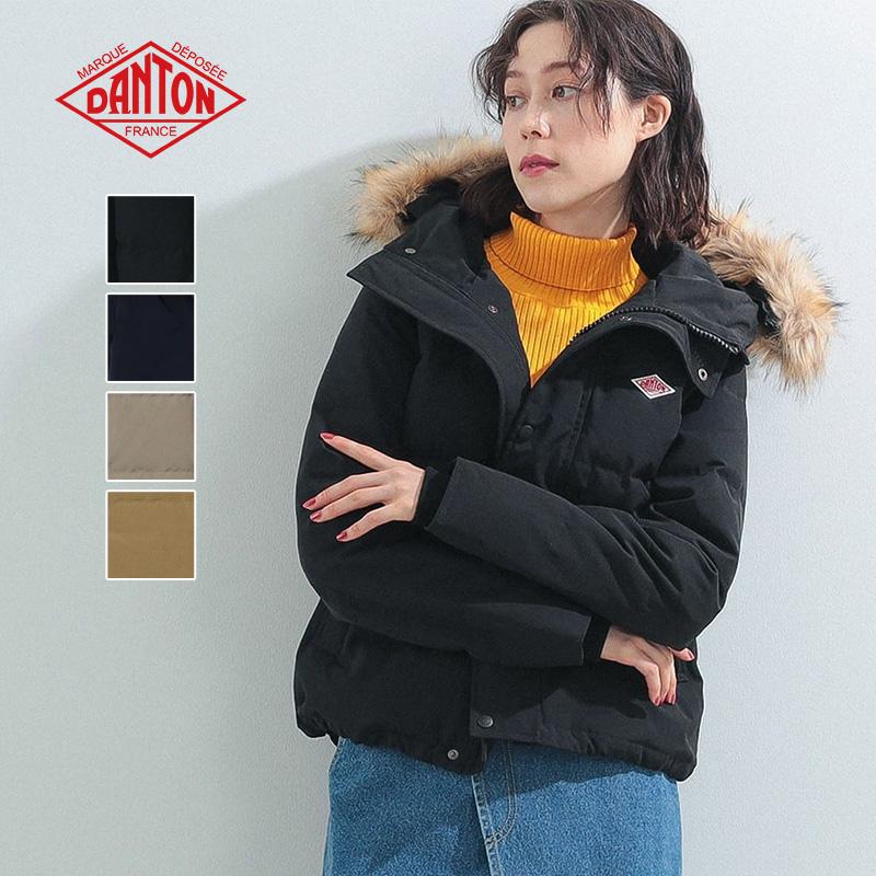 DANTONダントンダウンダウンジャケットファーフード付きダウン  